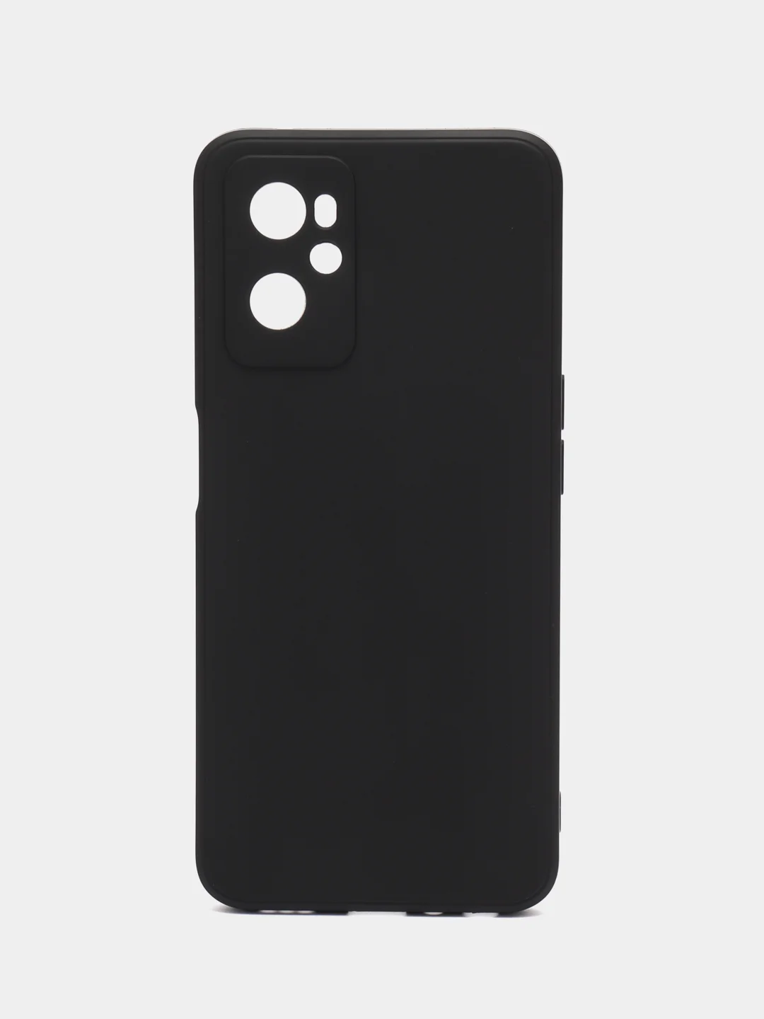 Черный силиконовый чехол для Realme 9i 4G / Oppo A96, (Реалми 9Ай / Оппо А96), прозрачный