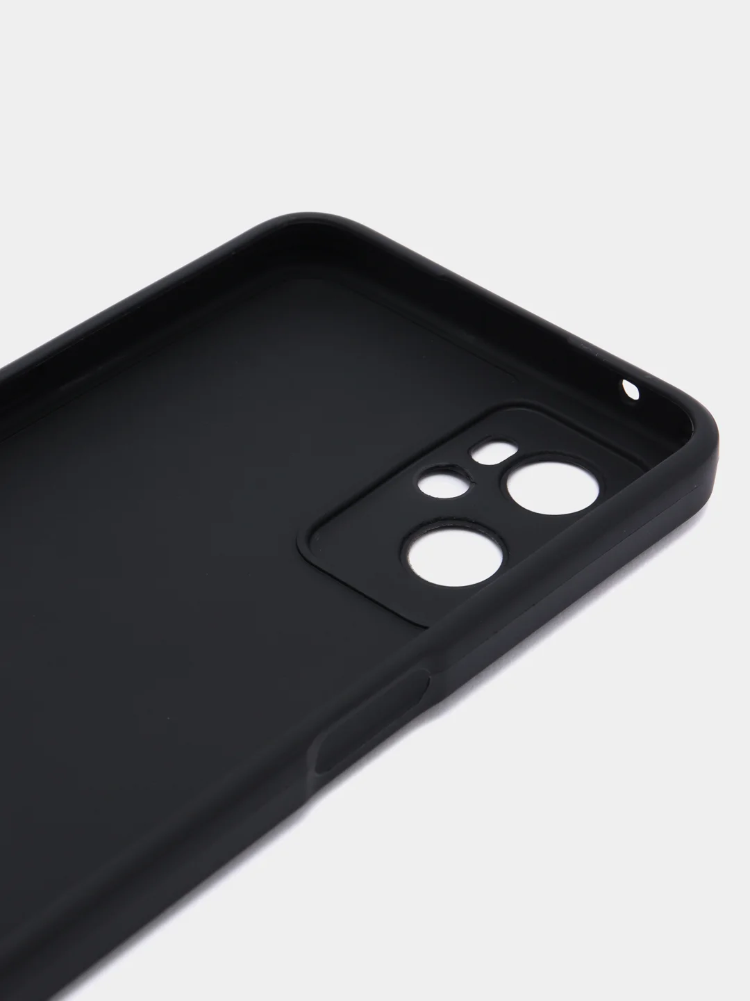 Черный силиконовый чехол для Realme 9i 4G / Oppo A96, (Реалми 9Ай / Оппо А96), прозрачный