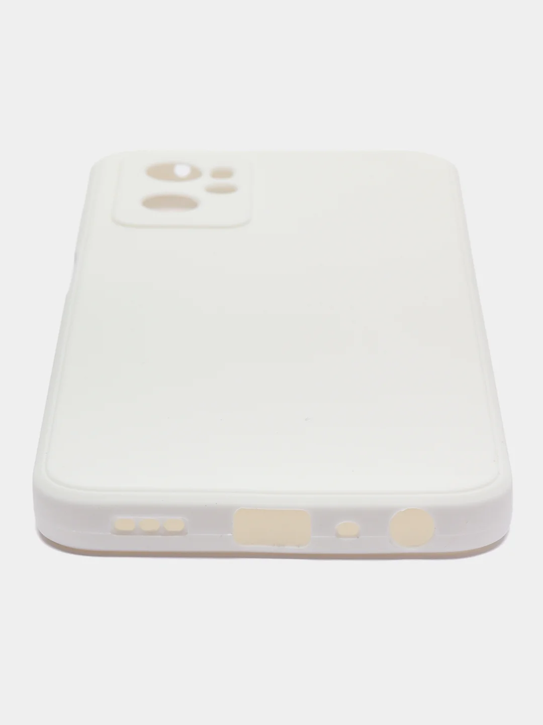 Белый силиконовый чехол для Realme 9i 4G / Oppo A96, (Реалми 9Ай / Оппо А96), прозрачный