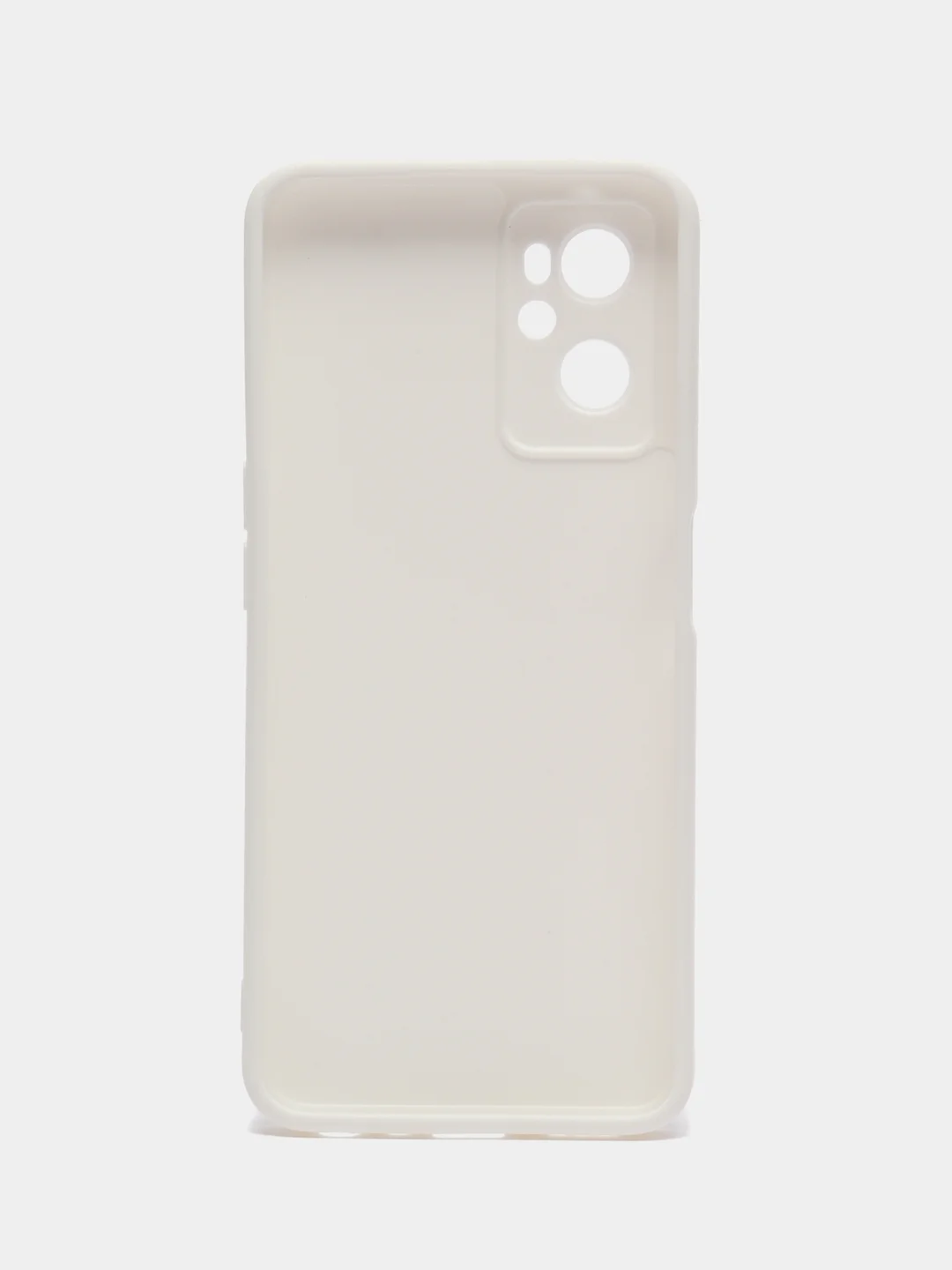 Белый силиконовый чехол для Realme 9i 4G / Oppo A96, (Реалми 9Ай / Оппо А96), прозрачный