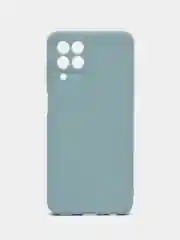 Светло-синий чехол для Samsung Galaxy M33 (Самсунг М33) 5G, с защитой камеры, силиконовый