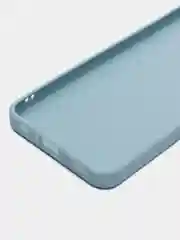Светло-синий чехол для Samsung Galaxy M33 (Самсунг М33) 5G, с защитой камеры, силиконовый