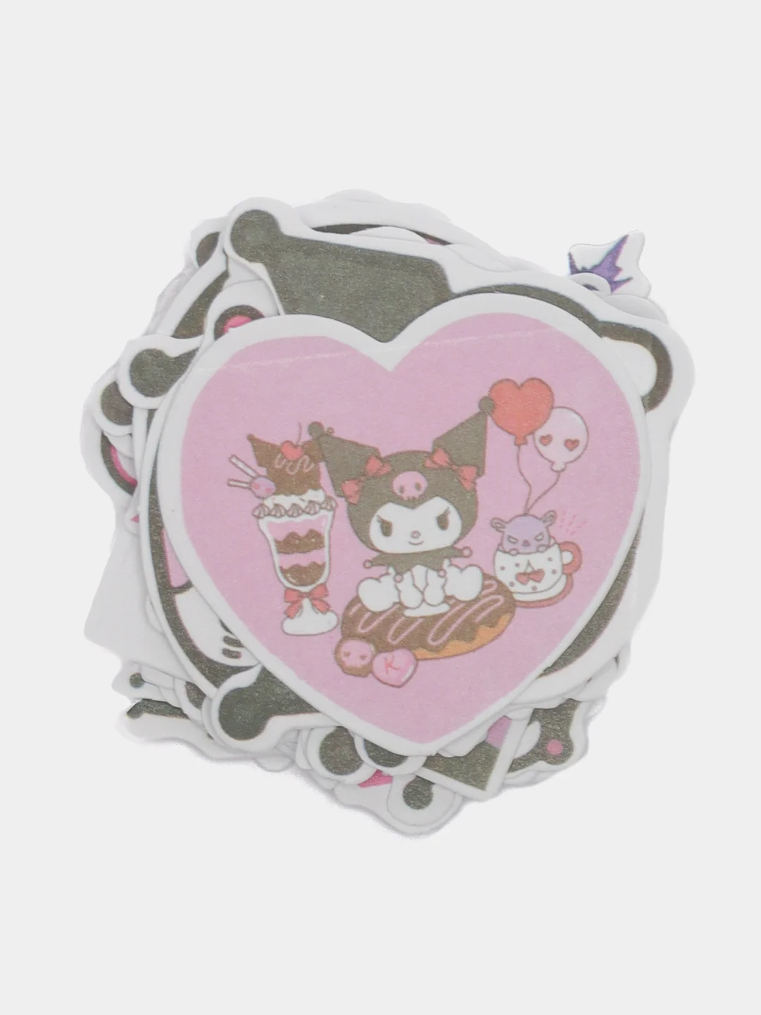Тёмно-серый наклейки для девочек Hello Kitty