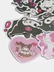 Тёмно-серый наклейки для девочек Hello Kitty