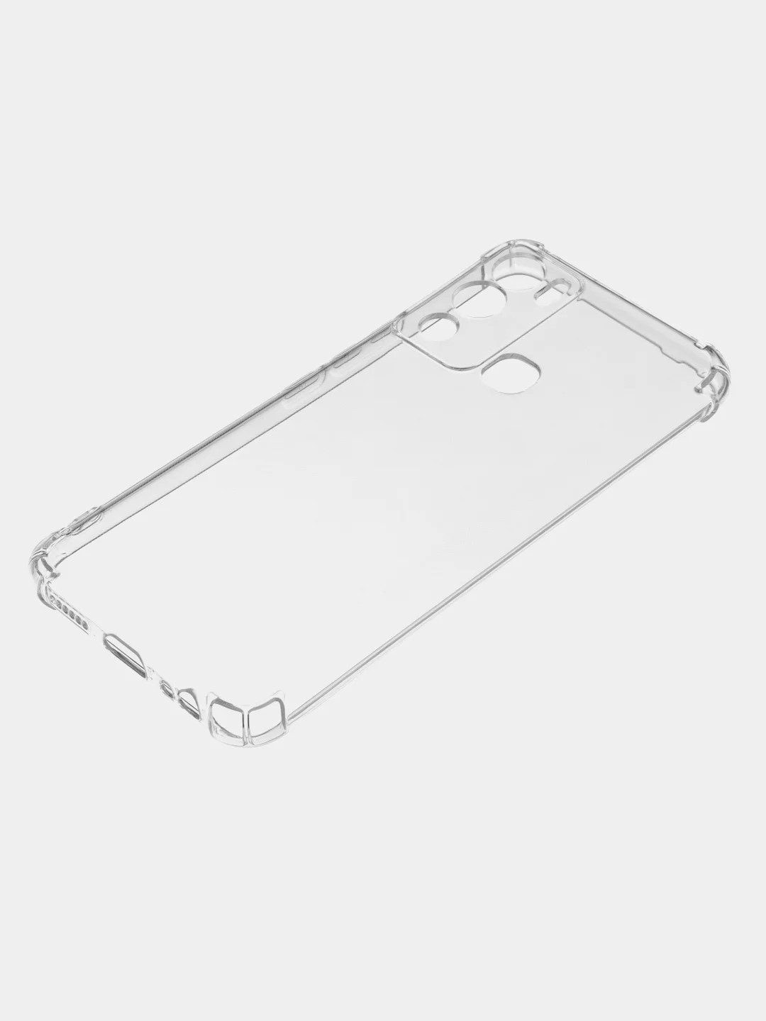 Прозрачный чехол для Infinix Hot 12i, прозрачный (Инфиникс Хот 12 ай)