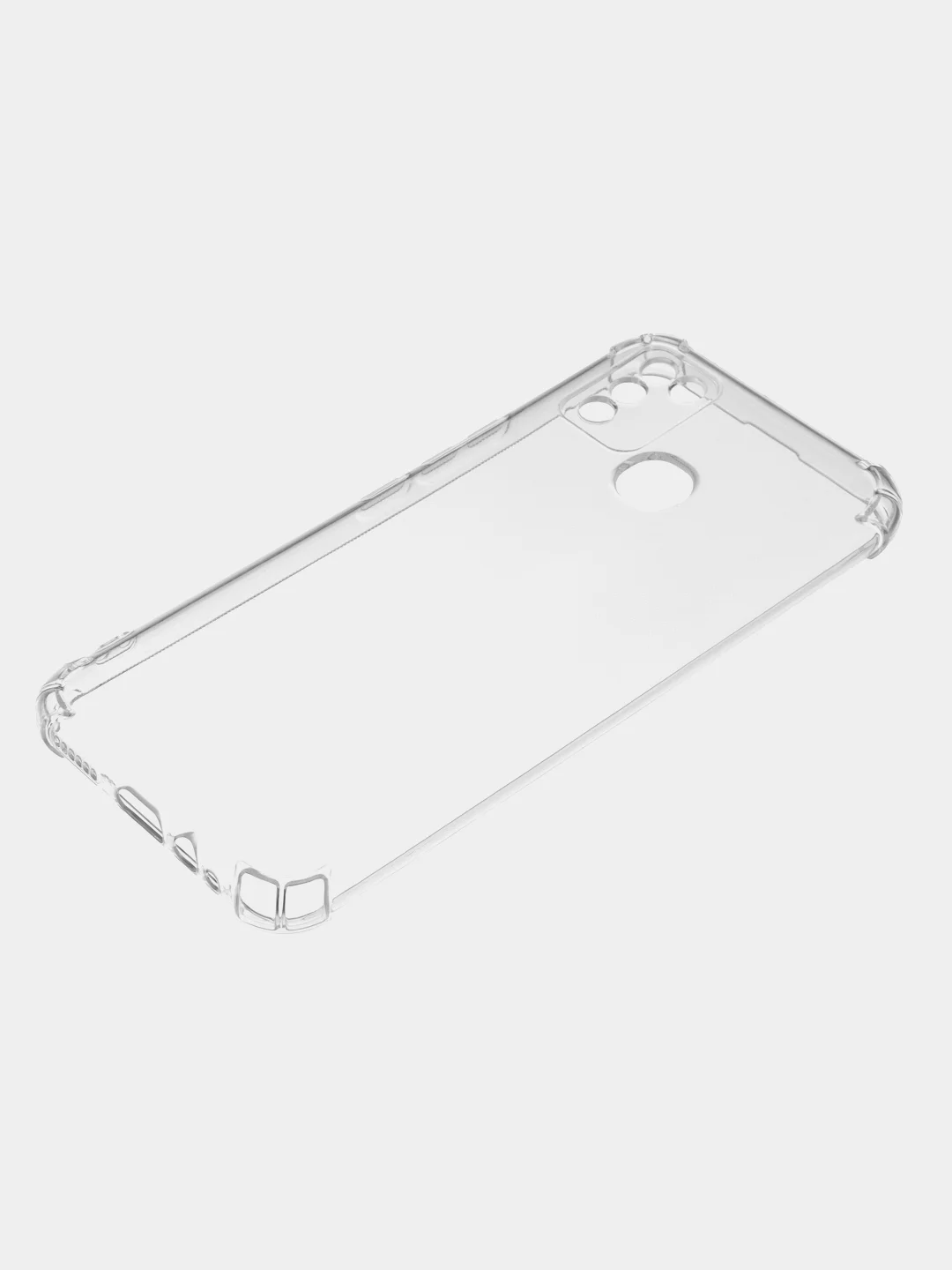 Прозрачный силиконовый чехол для Infinix Hot 10 Lite (Инфиникс Хот 10 Лайт), силиконовый