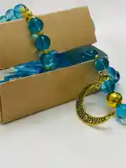 Светло-синий четки автомобильные/Четки мусульманские  подарочной коробке/для автомобиля подвеска в авто