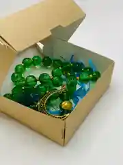 Зеленый четки автомобильные/Четки мусульманские  подарочной коробке/для автомобиля подвеска в авто
