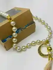 Белый четки автомобильные/Четки мусульманские  подарочной коробке/для автомобиля подвеска в авто
