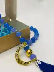 Лазурный четки автомобильные/тасбих ( в подарочной коробке)