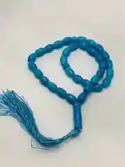 Серый четки с кулоном