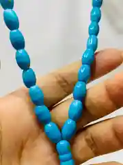 Серый четки с кулоном