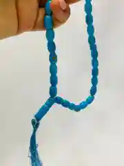 Серый четки с кулоном