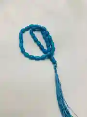Серый четки с кулоном