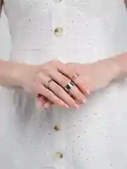 Подарочный набор колец Кольца женские набор из 3 штук колечко Кольца набор