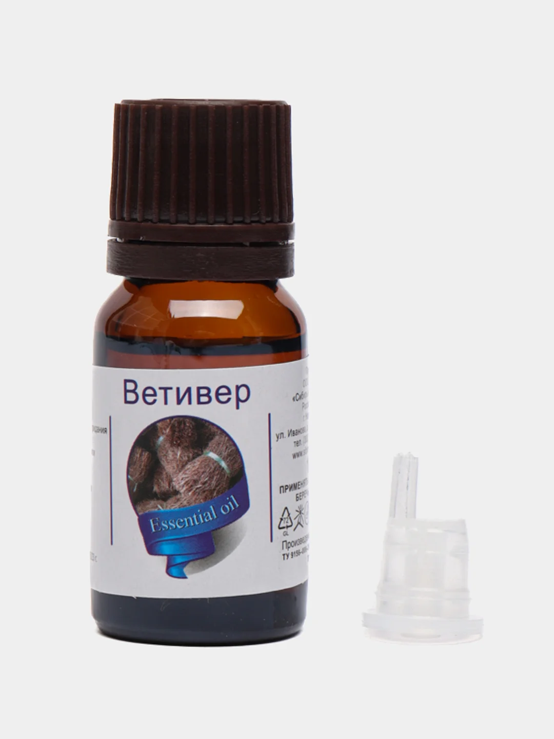 Эфирное масло ветивера, 10 мл