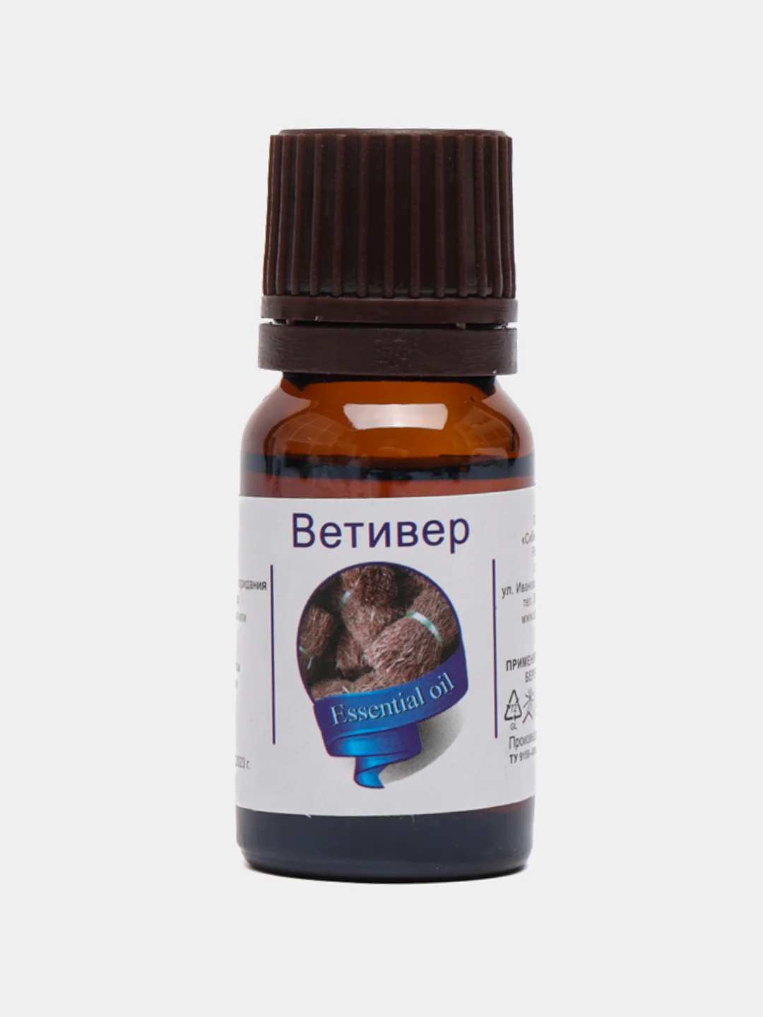 Эфирное масло ветивера, 10 мл