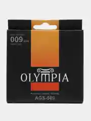 Струны для акустической гитары Olympia AGS, бронза 80/20