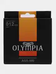 Струны для акустической гитары Olympia AGS, бронза 80/20