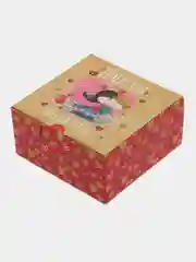 Розовый коробка сборная "Любовь", 22 х 15 х 10 см
