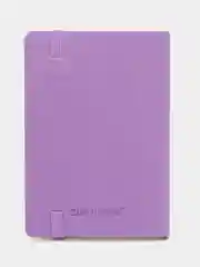 Блокнот МАЛЫЙ ФОРМАТ 91х140мм А6, BRAUBERG ULTRA, под кожу, 80г/м2, 96л, клетка, сиреневый
