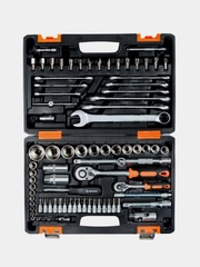 Набор инструментов АВТО 1/2" 1/4" CrV в кейсе 82 предм Вихрь