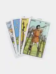 Светло-синий карты таро классические, обучающие