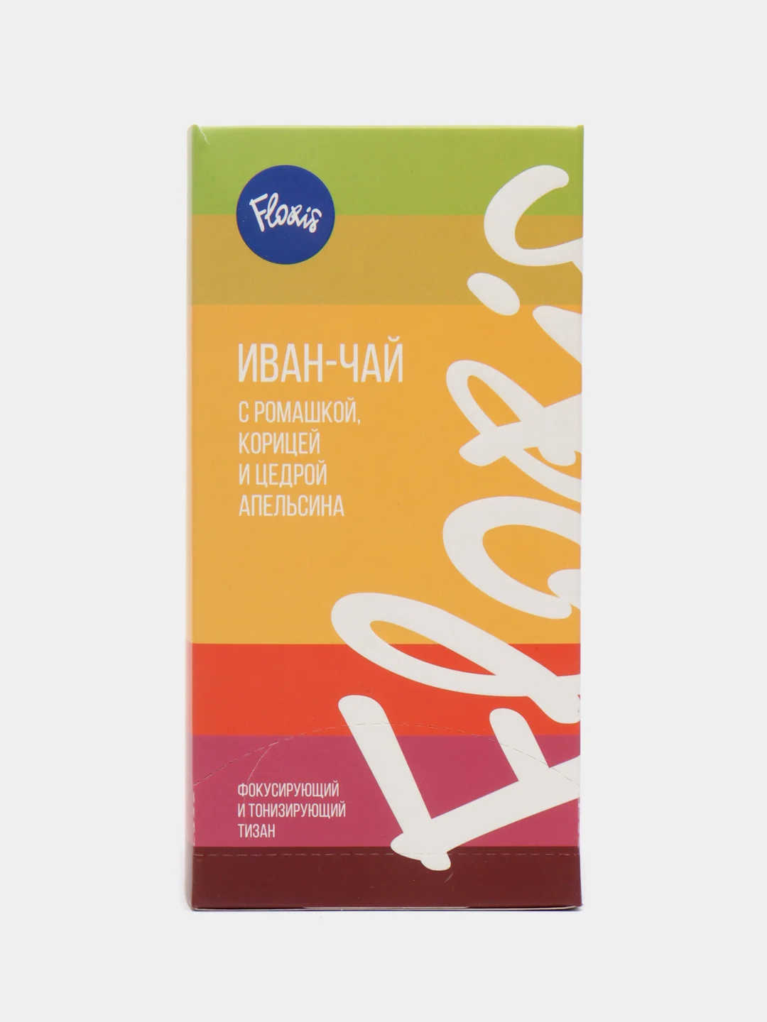 Чайный напиток Floris "Иван-чай с ромашкой, корицей и цедрой апельсина", 50 г