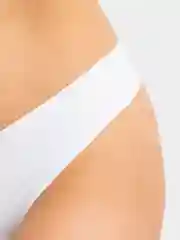 Белый женские базовые бесшовные трусы стринги