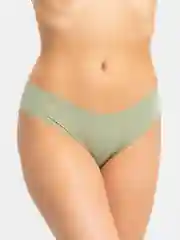 Мятный женские базовые бесшовные трусы брифы