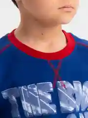 Синий меланж лонгслив, свитшот, толстовка для мальчика