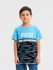Бирюзовый футболка для мальчика, подростковая. Bonito kids
