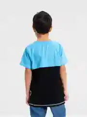 Бирюзовый футболка для мальчика, подростковая. Bonito kids