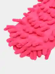 Тёмно-розовый детская мочалка с игрушкой