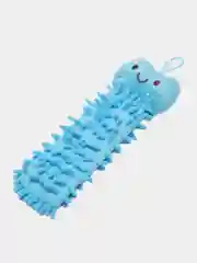 Светло-синий детская мочалка с игрушкой
