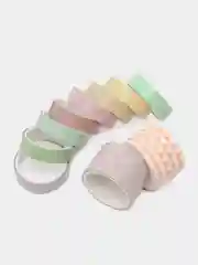 Карамельный скотч декоративный, для скрапбукинга, клейкая лента, 10 шт в наборе