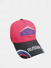 Кепка-бейсболка с логотипом RUSSIA, Россия. Унисекс (мужская и женская)