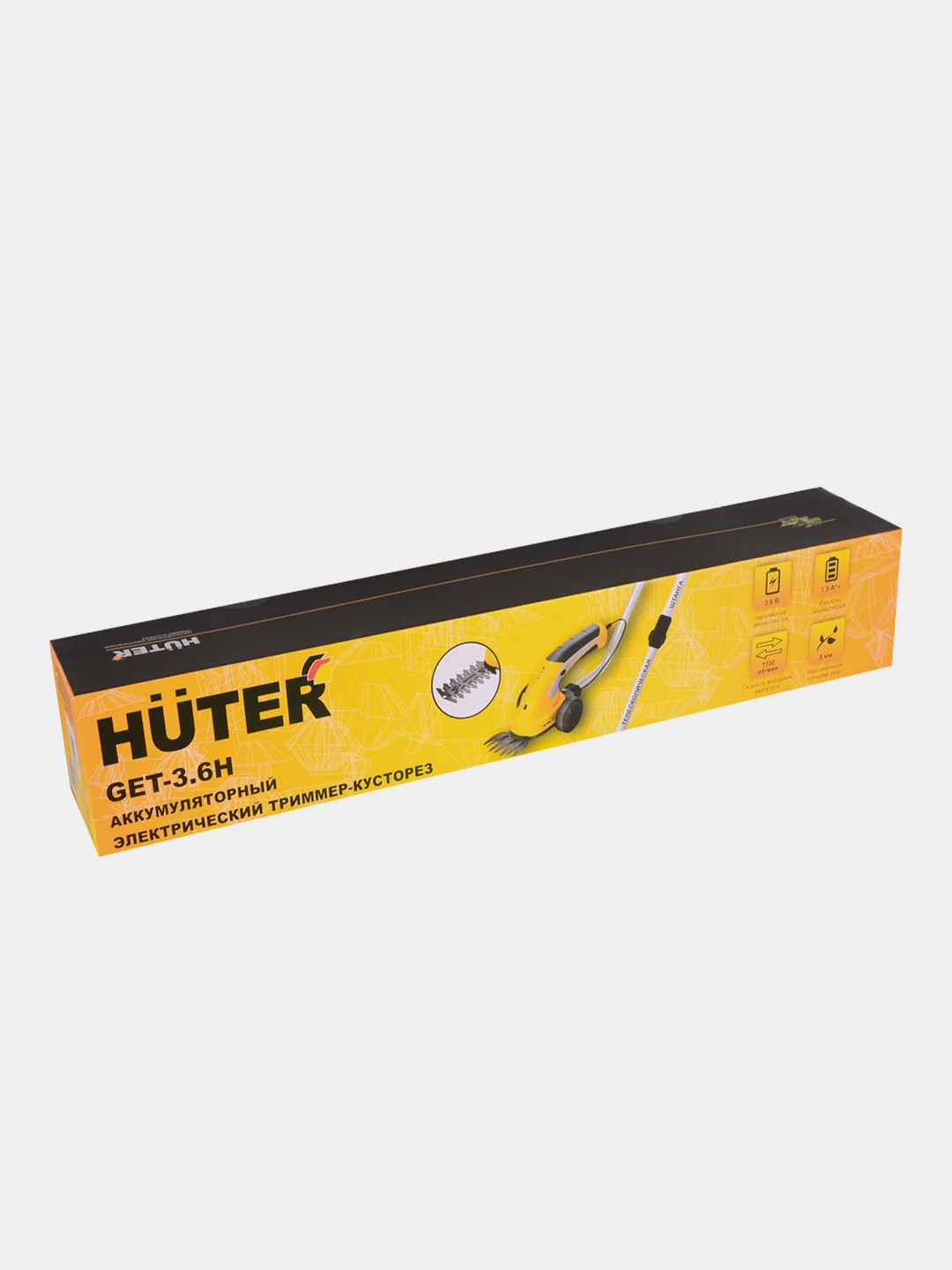Аккумуляторный электрический триммер-кусторез Huter GET-36H