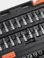 Набор инструментов 1/4" CrV в кейсе 57 предм Вихрь
