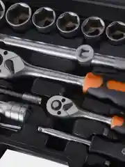 Набор инструментов 1/2" 1/4" CrV в кейсе 94 предм Вихрь