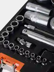 Набор инструментов 1/2" 1/4" CrV в кейсе 94 предм Вихрь
