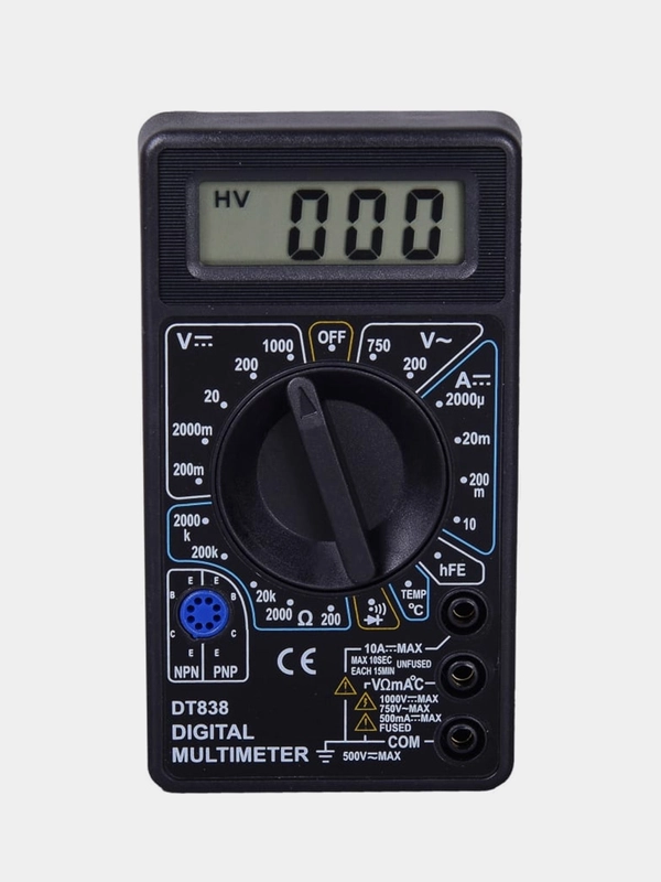 Мультиметр DT 838