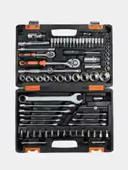 Набор инструментов 1/2" 1/4" CrV в кейсе 82 предм Вихрь