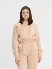 Бежевый костюм спортивный, женский