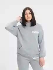 Серый костюм спортивный женский