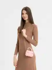 Розовый мини сумка женская