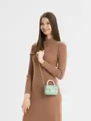 Бирюзовый мини сумка женская