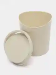 Белый контейнер-ведро для мусора настольный 1,6л IDEA