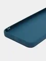 Синий чехол для Samsung Galaxy A04E, прозрачный (Самсунг Галакси А04Е)