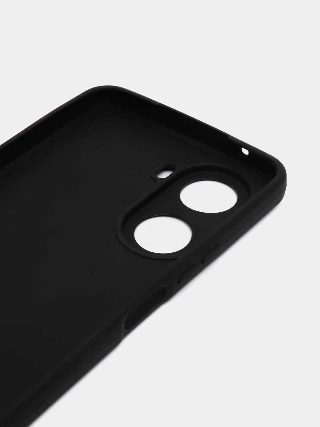 Черный силиконовый чехол для HUAWEI Nova 10 SE (Хуавей Нова 10 Се), прозрачный
